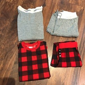 2 pair of Stars Above womens pjs size small